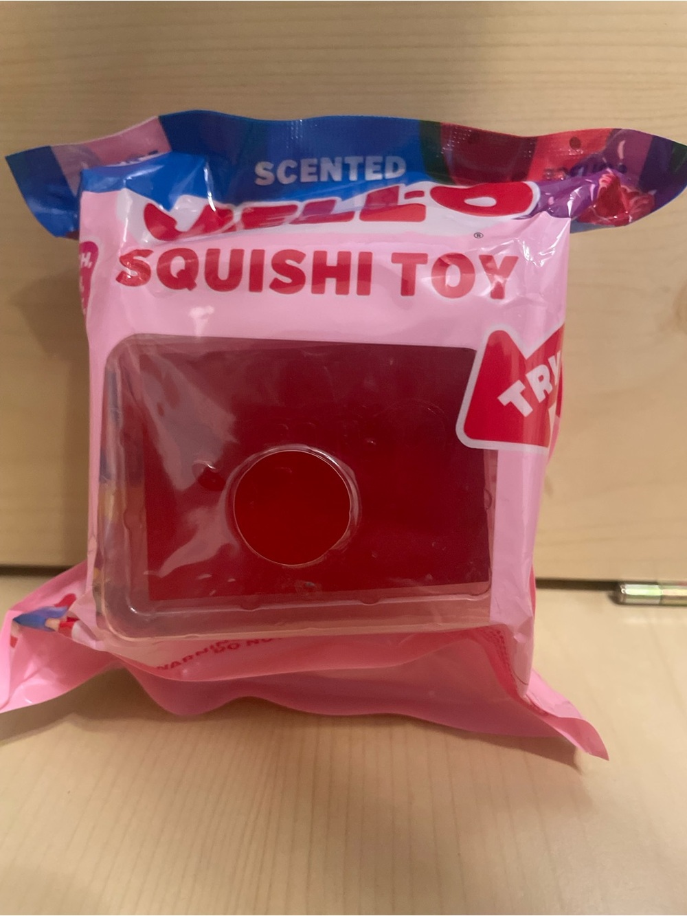 Hello Scented Squishi Toy - Red Kids Plush Sensory Toy